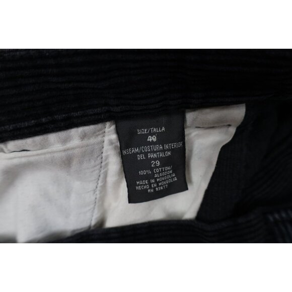 Vintage 90s Streetwear Mens 40x29 Distressed Heavy Wide Leg Corduroy Chino Pants - Picture 10 of 16